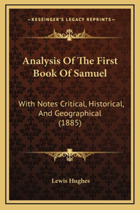 Analysis Of The First Book Of Samuel