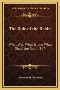 Role of the Rabbi