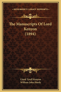 The Manuscripts Of Lord Kenyon (1894)