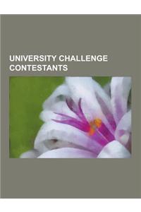 University Challenge Contestants