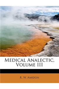 Medical Analectic, Volume III