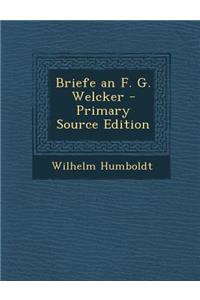 Briefe an F. G. Welcker