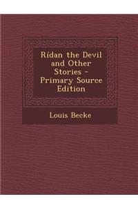 Ridan the Devil and Other Stories