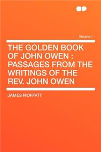 The Golden Book of John Owen
