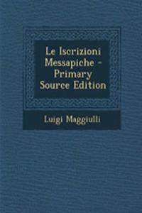 Iscrizioni Messapiche