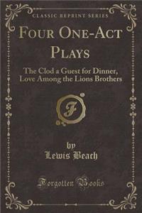Four One-Act Plays