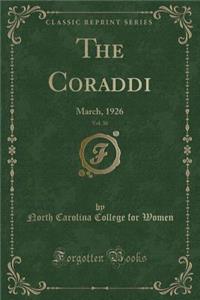 The Coraddi, Vol. 30
