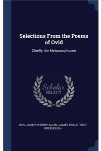 Selections From the Poems of Ovid