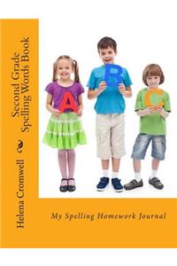 Second Grade Spelling Words Book