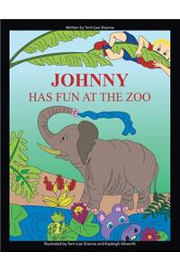 Johnny has fun at the Zoo