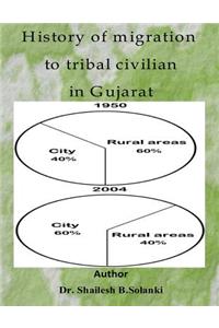 History of migration to tribal civilian in Gujarat