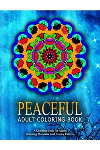 PEACEFUL ADULT COLORING BOOK - Vol.13