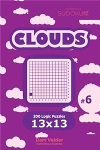 Sudoku Clouds - 200 Logic Puzzles 13x13 (Volume 6)