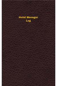 Hotel Manager Log