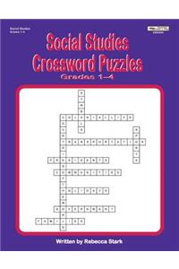 Social Studies Crossword Puzzles Grades 1-4