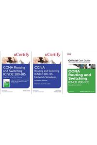 CCNA Routing and Switching Icnd2 200-105 Pearson Ucertify Course, Network Simulator, and Textbook Academic Edition Bundle