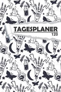 Tagesplaner für Hexen an Halloween