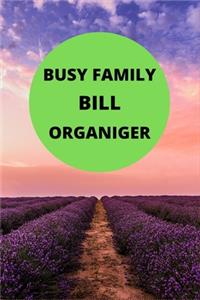 Busy Family Bill Organiger