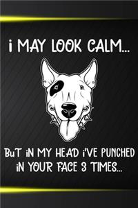 I May Look Calm But In My Head I've Punched In Your Face 3 Times