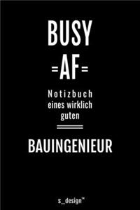 Notizbuch für Bauingenieure / Bauingenieur / Bauingenieurin
