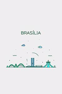 Brasilia Minimalist Travel Notebook [Lined] [6x9] [110 pages]