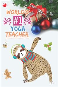 Yoga Teacher Gifts for Women - Funny Sloth Christmas Cards, Christmas Gifts for Yoga Teachers