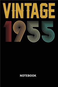 Vintage 1955 Notebook