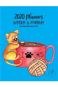 2020 Planner Weekly & Monthly With Inspirational Bible Quotes