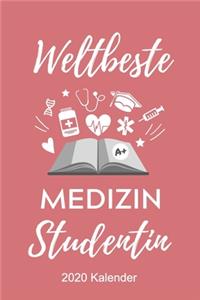 Weltbeste Medizin Studentin 2020 Kalender