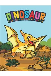 Dinosaur Coloring Books For Kids Ages 4-8