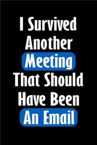 I Survived Another Meeting That Should Have Been An Email