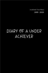 2019-2020 Academic Diary Week to View A5 Organiser Planner