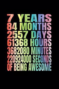 7 Years Of Being Awesome