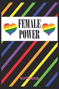 FEMALE POWER Notebook
