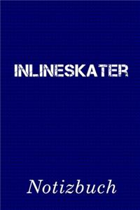 Inlineskater Notizbuch