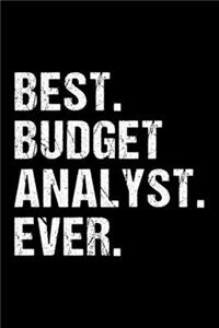 Best. Budget Analyst. Ever.