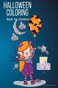 Halloween Coloring Book for Children