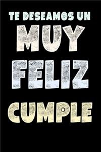 Cuaderno De Feliz Cumpleaños