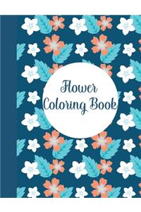 Flower Coloring Book