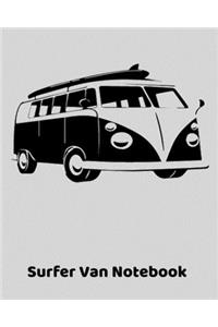 Surfer Van Notebook