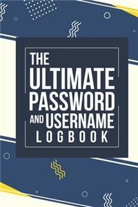 The Ultimate Password And Username Logbook