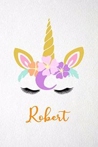 Robert A5 Lined Notebook 110 Pages