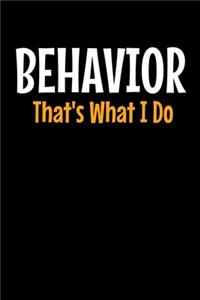 Behavior