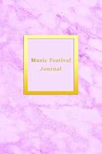 Music Festival Journal