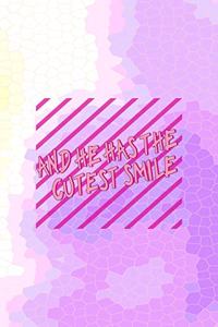 And He Has The Cutest Smile