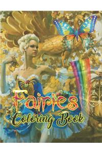 Fairies Coloring Book