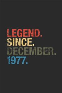 Legend Since December 1977