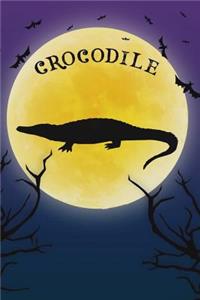 Crocodile Notebook Halloween Journal