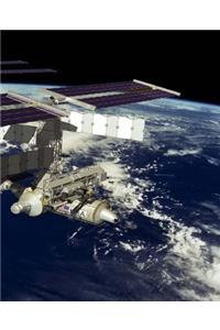 Space Station View Outer Space 130 Pages