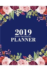 2019 Weekly and Monthly Planner